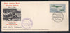 India 1961 First Airmail Flight Allahabad to Naini Aviation FDC # 7196