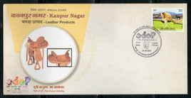 Inde 2012 AHIMSAPEX Lucknow Mahatma Gandhi Train Ship Bicycle Yatra Couverture spéciale # 6510