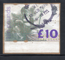 Great Britain 1993 £10 Britannia High Value Sc 1478 Used # 724