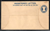 India 1957 50+13p Registered Envelope Cloth Bound Jain-RL30 Mint # 7395