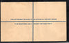 India 1957 50+13p Registered Envelope Cloth Bound Jain-RL30 Mint # 7395