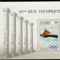 Zaire 1984 Olympic Games Sports Sc 1159 M/s MNH # 7505