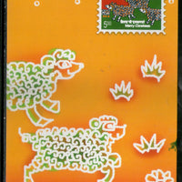 India 2008 Merry Christmas Festival Max Card Without Stamp # 7508