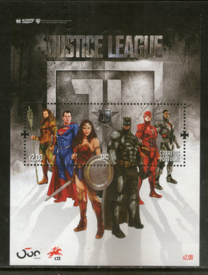 Portugal 2020 Justice League Superman Batman M/s MNH # 7532