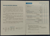 India 1975 Indian Birds Series Order Form-cum-Promotion Brochure