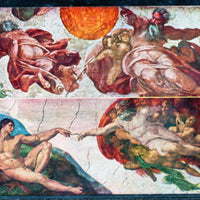 India 1975 Michelangelo Paintings 2v Max Card # 7612