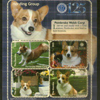 Gambia 2009 Pembroke Welsh Corgi Dogs Pet Animals Sc 3199 M/s MNH # 7687