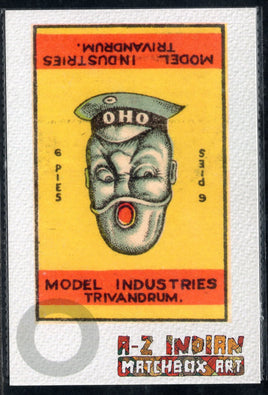 India 2021 OHO A to Z Matchbox Art Picture Post Card Mint # 7728
