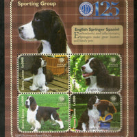 Sierra Leone 2009 English Springer Spaniel Dogs Animals Sc 2950 M/s MNH # 7749