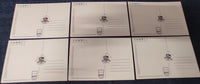 India 2022 Martyrs Day Mahatma Gandhi 6 Diff. Picture Post Cards Mint # 7802