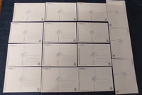 India 2021 Lighthouses set of 15 Diff. Picture Post Cards Mint # 7832