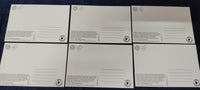India 2024 Shri Ram Janmbhoomi Temple Ayodhya Set of 6 Max Card # 7893