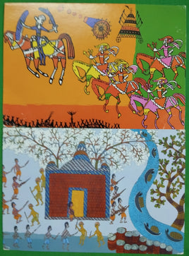 India 2007 1st of War Independence Painting 2 Max Cards Without Stamp # 8040