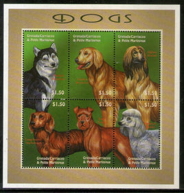 Grenada 2000 Dogs of the World Pet Animal Sc 2254 Sheetlet MNH # 8115