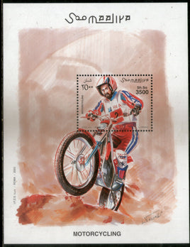 Somalie 2003 Moto Sport Moto Cyclisme M/s MNH # 8372