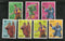 Bhutan 1964 Tokyo Olympic Games Archery Football Sc 24-30 MNH # 848