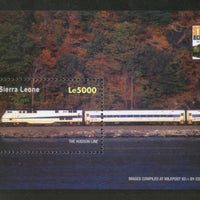 Sierra Leone 2004 Locomotive Railway Train Transport Sc 2784 M/s MNH # 868