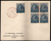 India 1965 UN Force in Vietnam O/p ICC FPO 742/743/74? 3 FDCs # 9202