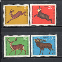 Germany 1966 Wildlife Animal Sc B412-15 Mint without Gum # 921