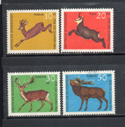 Germany 1966 Wildlife Animal Sc B412-15 Mint without Gum # 921