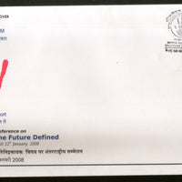 India 2007 Autism - The Future Defined Handicap Disabled Braille Special Cover # 9274