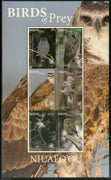 Niuafo’ou 2018 Birds of Prey Eagle Owl Wildlife Sheetlet MNH # 9286