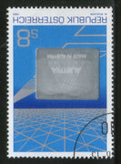 Austria 1988 Exports Hologram Exotic Stamp Sc 1441 Used # 944