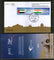 UAE 2022 India UAE Joints Issue Flag Miniature Sheets 2v FDC with Folder # 9612