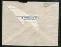 India 1939 KG VI Air Mail Stamp on Cover Kirkee to England # 1451-29