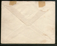 India 1940 KG VI 12As Stamp on Cover to England # 1452-01