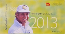 India 2013 Sachin Tendulkar Cricket Player Sports Phila-2915-16 Blank Folder