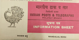 India 1983 Nandalal Bose  Painting Phila-954 Blank Folder