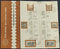 India 1966 4th Def. Series Chittal Doll 2v Cancelled Folder # 1