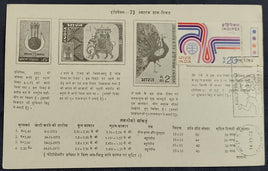 India 1973 INDIPEX Stamp Exhibition Phila-593 Kanpur Cancelled Folder