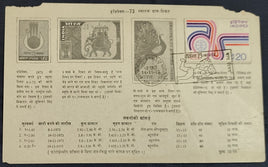 Inde 1961 Jubilé d'or des premiers avions postaux aériens Phila-350-52 MNH