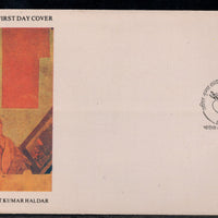 India 1991 Asit Kumar Haldar Painting Painter Phila-1319 FDC