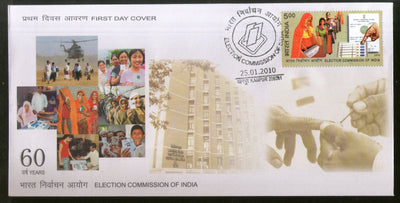 India 2010 Election Commission of India Women Voting Pad 1v FDC