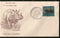 India 1962 15p Wildlife – Rhinoceros Phila 376 FDC