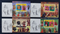 India 2026 Puppets of India Folk Art Costume Mask Dance Set of 4 M/s FDCs