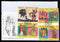 India 2026 Puppets of India Folk Art Costume Mask Dance 8v FDC