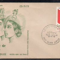 India 1973 NCC National Cadet Corps Military Phila-597 FDC