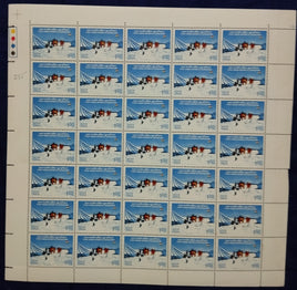 India 1983 Antarctic Expedition Phila 919 Full Sheet of 35 Stamps MNH # 90