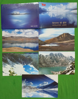 India 2006 Himalyan Lakes Official Max Card Pres. Pack Without Stamp & Cancelled