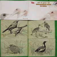 India 2006 Endangered Birds Max Cards Without Stamp Presentation Pack # 6089