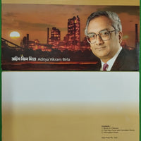 India 2013  Aditya Vikram Birla Blank Presentation Pack # GK52