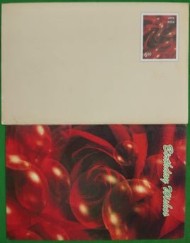 India 2002 Birth Day Wishes Greeting Card with Envelope Postal Stationery MINT # GR187
