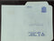 India 1981 25p Peacock Inland Letter Card with State Bank Advertisement ILC MINT # 186
