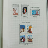 India 1981-94 Complete Year Pack well Hand Written Fine Used mounted Collection