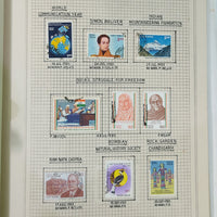India 1981-94 Complete Year Pack well Hand Written Fine Used mounted Collection