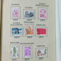 India 1981-94 Complete Year Pack well Hand Written Fine Used mounted Collection